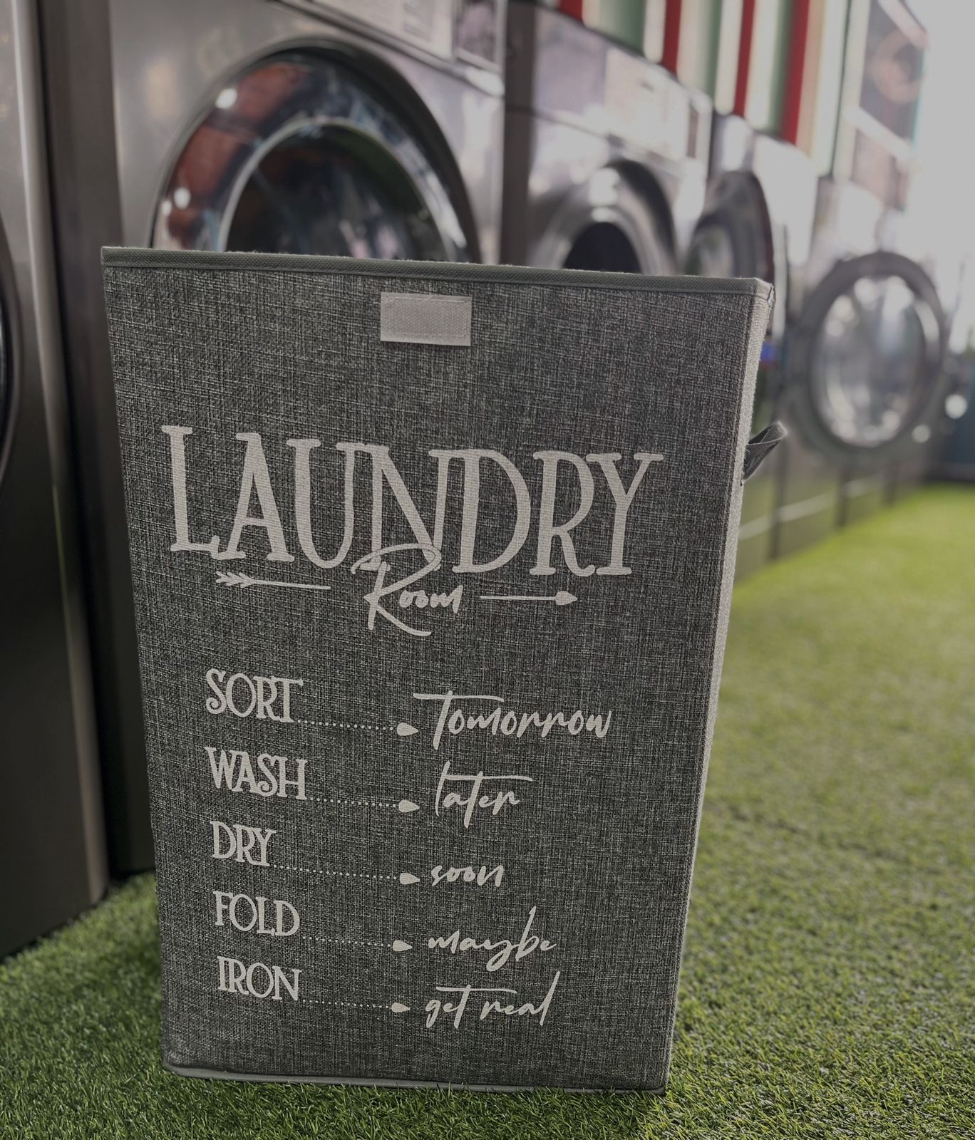Laundry bins and info