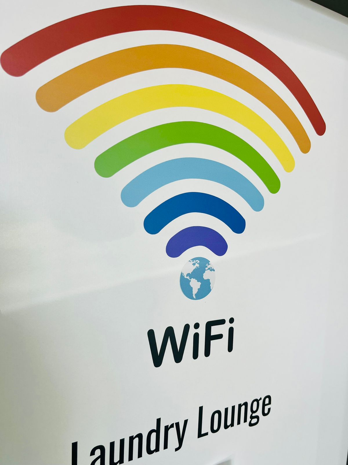 Free WiFi signage